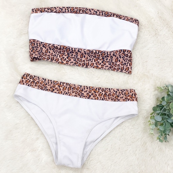 SHEIN Other - NWOT /  SHEIN Leopard Bikini Set